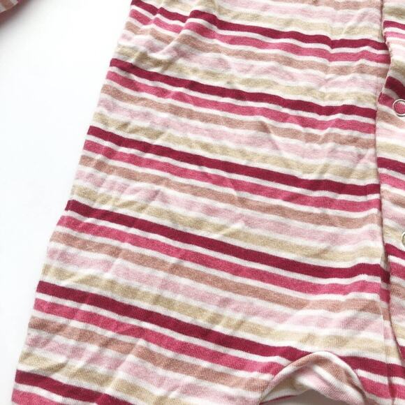 Kickee Pants Girl Forest Strip Footie - Picture 3 of 8